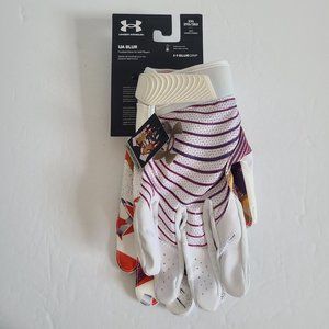 Under Armour UA Blur Limited Edition Football Gloves 1360947-101 Size 2XL